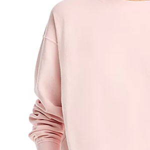 Winter High Quality Mohair Sweat Suit Women Custom Logo Blank Tracksuit 100% Cotton Two Piece Set - Product Image 3