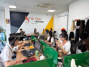 CDYHAIRVN Vente en gros d'usine, tissage de cheveux humains bruts Body Wave, paquet de 100 g, mouvement naturel, teint, décoloré, qualité supérieure 12A - Product Image 6