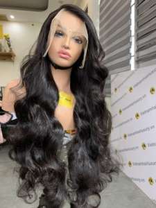 Extensions de cheveux vierges non traités Remy vietnamiens, lot de mèches HD Lace, 30 pouces, trame simple, style bouclé, Vnhl Vn28, 100g - Product Image 4