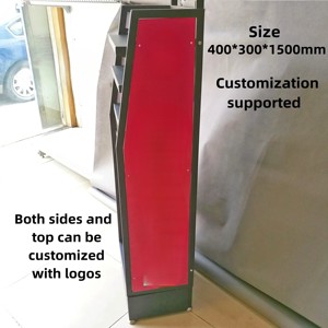 Estante de Almacenamiento Vertical de Metal Pulido, Resistente y Moderno, Personalizado para Tiendas Departamentales y Supermercados - Product Image 2