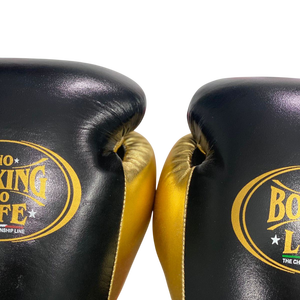 Guantes de Muay Thai Personalizados al por Mayor, Sin Boxeo No Hay Vida, con Cierre de Cordones para Adultos, para Artes Marciales, 100% Cuero Genuino - Product Image 2