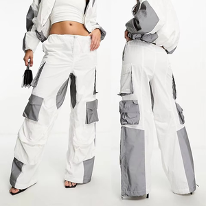 Lightweight Multi Pockets Comfortable And Breathable Casual Wear Jogging Wear <b>Pants</b> <b>Cargo</b> <b>Pants</b> Women Solid Color - Product Image 1