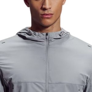 Outdoor Performance Windbreaker <b>Jacket</b> <b>Lightweight</b> Breathable Water Resistant Athletic Sportswear <b>Running</b> Hiking Fitness <b>Jacket</b> - Product Image 3