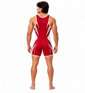 Servicio OEM/ODM, Diseña Tu Propio Singlet de Lucha Libre Sublimado Personalizado para Hombre/Mujer - Product Image 2