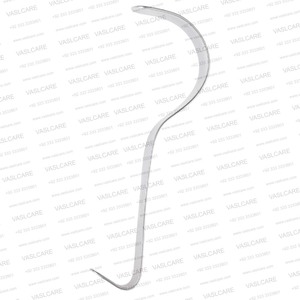 Retractor Deaver de Uso General para Cirugía Facial, de Senos, Abdominoplastia y Mastopexia, Acabado Mate No Reflectante de Vaslcare - Product Image 2
