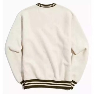 เสื้อสเวตเชิ้ตผู้ชายลายทาง ดีไซน์ใหม่ทันสมัย ผ้าฝ้าย 100% คอกลม สวมใส่สบาย - Product Image 3