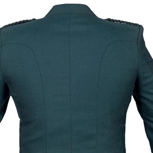 Veste Prince Charlie pour homme de qualité supérieure, en cachemire tricoté, à un seul bouton, avec un design écossais personnalisé - Product Image 4