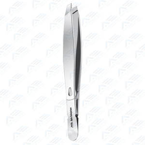 Pinzas para Cejas de Acero Inoxidable de Rango Completo, Instrumentos Profesionales de Cuidado de Belleza para el Cuidado Personal, Depilación Facial - Product Image 1