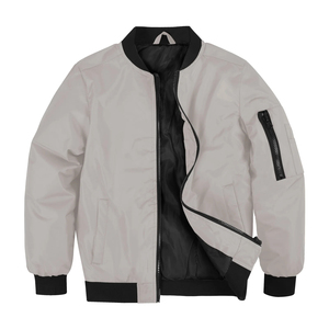 <b>Jacket</b> for Men Custom Trend Casual Logo Regular Fit <b>Baseball</b> Wholesale Comfortable Men's Plain <b>Bomber</b> Men's <b>Jacket</b> Fashionable - Product Image 2