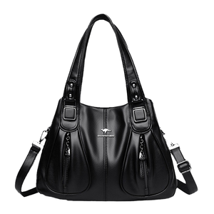 Sac messager en cuir véritable de qualité supérieure avec compartiment pour ordinateur portable, idéal pour les voyages d'affaires et l'utilisation au bureau, disponible à la vente - Product Image 5