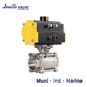 Válvula <span class=keywords><strong>de</strong></span> Bola Neumática Industrial a <span class=keywords><strong>Precio</strong></span> <span class=keywords><strong>de</strong></span> Fábrica con Actuador <span class=keywords><strong>de</strong></span> Óxido Endurecido, Compatible con OEM/ODM, Válvula <span class=keywords><strong>de</strong></span> Bola <span class=keywords><strong>de</strong></span> 3 Piezas <span class=keywords><strong>de</strong></span> Alto Rendimiento - Product Image 1