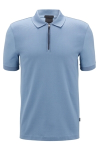 Polo de Alta Calidad para Hombre con Media Cremallera, Transpirable, 100% Algodón, Ropa Casual de Verano, Logotipo Personalizado - Product Image 5