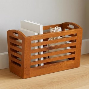 Porte-revues en bois de Sheesham artisanal, vente en gros |   Moradabad Inde - Product Image 3