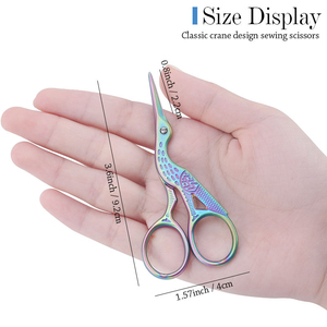 Ciseaux à cuticules professionnels noirs mats de qualité supérieure, lames courbées aiguisées en acier inoxydable, outil de beauté anti-reflet de haute qualité - Product Image 5