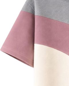 เสื้อฮู้ดดี้แขนสั้นสีเทาอมม่วงแบบคัสตอมสำหรับผู้ชาย ผ้าฝ้ายฟลีซ สไตล์ลำลอง สตรีทแวร์ มีกระเป๋าจิงโจ้ - Product Image 5