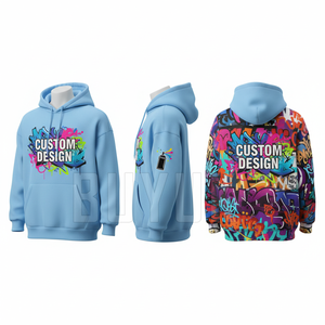 Sudadera con Capucha Personalizada Dream para Hombre, Estilo Urbano, Oversize, Negra, Felpa Francesa, Corte Regular, 100% Algodón, Transpirable - Product Image 2