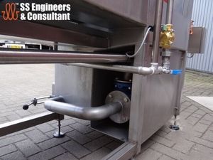Lavadora y Secadora Industrial de Latas y Frascos con Motor y Motor de Presión |   Capacidad de 20 kW y 2000 kg/h para Línea de Envasado de Alimentos - Product Image 2