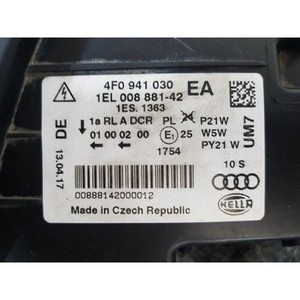 ชุดไฟหน้า HID/Xenon ปี 2008 มือสอง ด้านขวา ของแท้ รุ่น 4F0941030 - Product Image 2