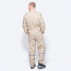 Overol de alta visibilidad reflectante, premium, de moda, duradero, para trabajo industrial, ligero y transpirable. - Product Image 3