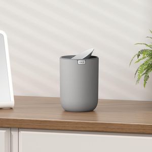 Fandy Mini Pattumiera da 2,2L (0,58 Galloni) con Coperchio Basculante per Bagno, Bancone, Scrivania, Ufficio, Piccoli Spazi - Product Image 3