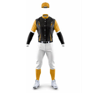 Sportswear <b>Baseball</b> Uniform Kits Customized Practice Wear Team Player Uniform Match Training Wear Softball Uniform Kids Plain - Product Image 2