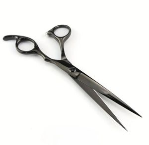 Tijeras de Peluquería de Acero Inoxidable Negro, Tijeras de Corte para Salón, Tijeras de Entresacar, Herramientas Profesionales de Barbería - Product Image 4
