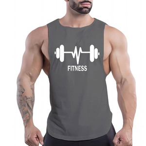 Camiseta sin Mangas Económica para Hombres Grandes y Altos, Camiseta Deportiva para Hombre para la Temporada de Verano, Camiseta sin Mangas de Alta Calidad - Product Image 1