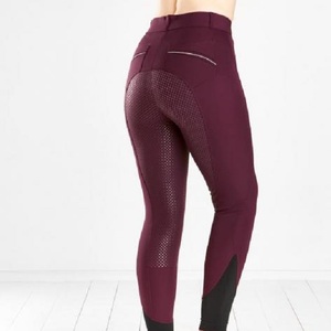 Pantalon d'équitation extensible 4 directions de haute qualité, leggings, collants, vêtements d'équitation en tissu technique au toucher doux - Product Image 4
