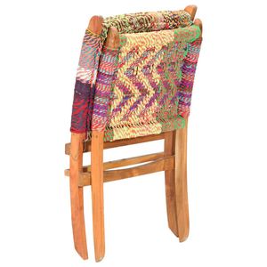 Multicolor Fabric Folding <b>Chair</b> for <b>Bedroom</b> Furniture - Product Image 5