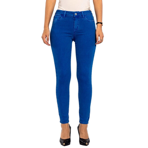Venta al por Mayor de Jeans de Tallas Grandes para Mujer, Pantalones Casuales, Jeans Transpirables, Jeans de Mezclilla para Mujer - Product Image 4