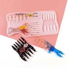 Peine de Resina Profesional para Peluquería, Peine para Peinar el Cabello en Salón, Material de Resina de Alta Calidad - Product Image 3
