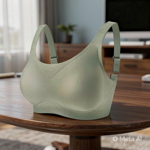 Soutien-gorge sans bretelles respirant pour femme, taille européenne et américaine, sans couture, avec coussinets amovibles – Meilleure vente - Product Image 5