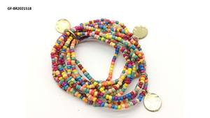 Trendy High Quality Unisex Multi Layer Beaded Bracelet <b>Set</b> for Party Casual Wedding Wear and Gift at Good Price - Product Image 4