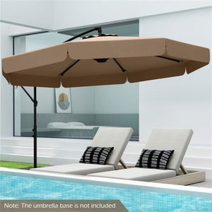 Sombrilla Cantilever para Patio de 3 Metros Color Taupe con Base Elegante para Espacios Exteriores - Product Image 3