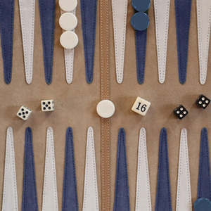 Custom 21 Inch Square PU Leather Eco-Friendly Travel <b>Backgammon</b> <b>Board</b> Game Professional Luxury Novelty Gift Creative Salva - Product Image 3