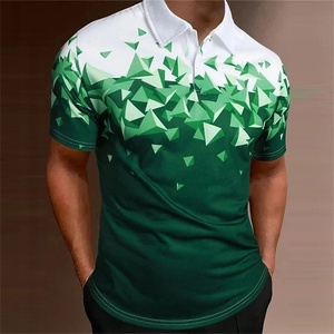 Camiseta de polo personalizada para hombre, Camiseta deportiva informal de secado rápido de verano con solapa, manga corta, transpirable, patrón sólido, suministro ODM - Product Image 6