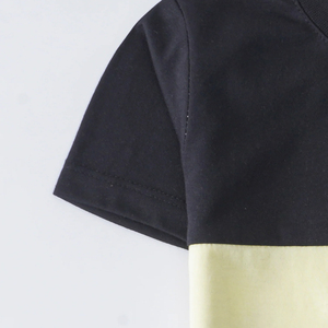 T-shirts pour enfants en polyester 100% à séchage rapide, décontractés, unis, vierges, personnalisables avec logo, vente en gros à prix réduit pour l'été - Product Image 3