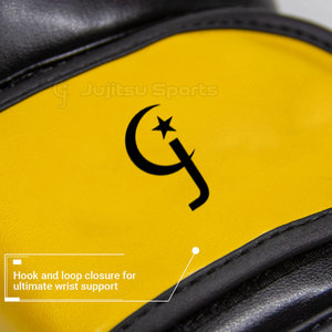 Guantes de Boxeo de Cuero Hechos a Medida, Acabado Liso, Acolchado Protector, Diseño Ligero y Ecológico, Cierre de Gancho y Bucle Confiable en la Muñeca - Product Image 6