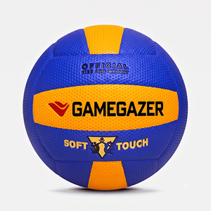 ลูกวอลเลย์บอล GAMEGAZER MS-VB-1020 PU ทนทาน น้ำหนักเบา ขนาด 5 น้ำหนัก 260-280 กรัม รอบวง 650-670 มม. เย็บด้วยเครื่องจักร ปรับแต่งได้ - Product Image 1