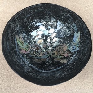 Directo de fábrica al por mayor diseño de cáscara de huevo juego de cuencos de coco hecho a mano flor Shell regalo decoración del hogar pintado precio competitivo - Product Image 3