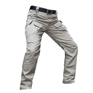 Casual Wear Best Design High Quality Men Summer Breathable Plain Dyed Lightweight 100% Cotton <b>Trousers</b> with Pockets <b>Light</b> Wash - Product Image 1