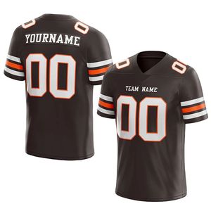 Maillot de football américain personnalisé Stylso avec logo, respirant, grande taille, technique de sublimation, 100% polyester, séchage rapide, col en V - Product Image 2