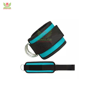 Sangle de cheville rembourrée réglable pour bandes de résistance, fixation robuste et respirante pour câble de gym - Product Image 3