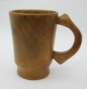High Quality Classic Wooden Mug Handmade Eco Friendly Dishwasher Safe Coffee Cup Beer Tankard <b>Drinkware</b> Custom Mugs for Daily - Product Image 2