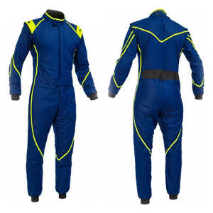 Combinaison de course pour moto tout-terrain et karting avec logo d'équipe, en Spandex/Coton respirant, grande taille, unisexe, pour adulte, protection automobile - Product Image 1