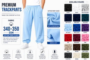 <b>Men's</b> Olive Green Cotton Sweatpants Elastic Waist Casual Joggers With Side Pockets Autumn Wear - Product Image 2