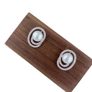 Zhuji Luxury Natural Freshwater <b>Pearl</b> Earrings Versatile High-End Fashionable <b>Jewelry</b> for Commuters Simple Elegant Style - Product Image 5