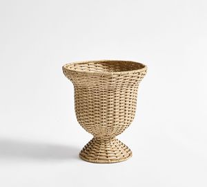 Handwoven Rattan <b>Vase</b> <b>Set</b> Decorative Wicker Flower <b>Vase</b> Natural Fiber Home Decor Rustic Boho Tabletop Display <b>Vase</b> - Product Image 3