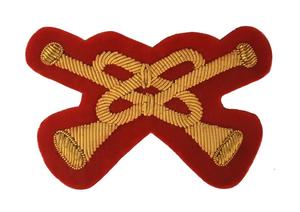 Handmade Embroidered Custom Made Bullion Wire Royal <b>Crown</b> Patches 3D Embroidery Golden &<b>Silver</b> Fashion Badges For Uniform - Product Image 2