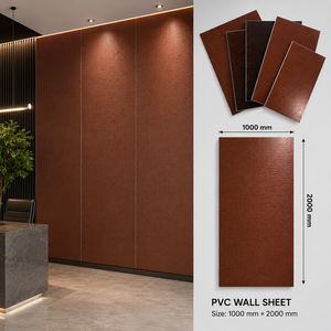 Plinthe en PVC noir flexible, poli, moderne, résistant à l'eau, facile à installer, garantie 5 ans, 1000x2000mm, pour appartement - Product Image 6